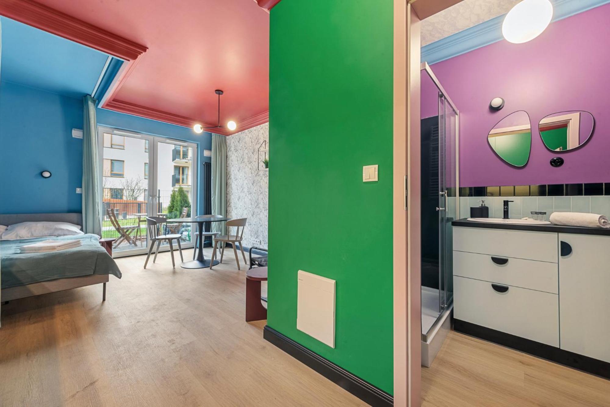 Colorful Apt Close To The Center Great Location Apartment Warsawa Bagian luar foto
